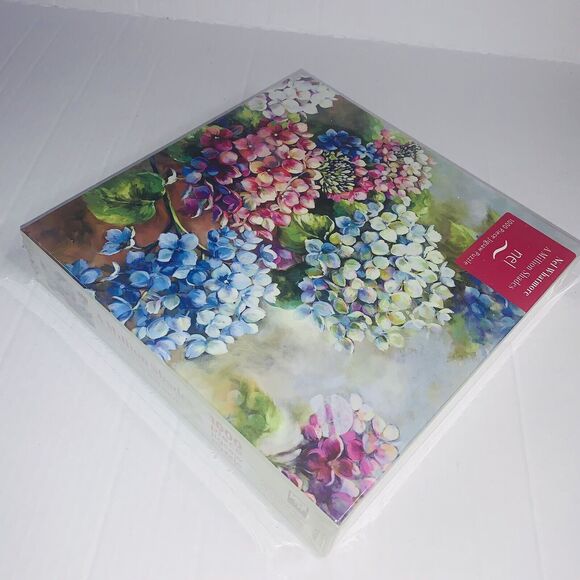 Puzzle Jigsaw Nel Whatmore A Million Shades 1000 Piece 29 x 20 Hydrangeas NEW - Picture 6 of 13